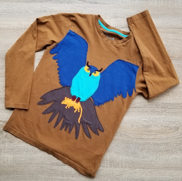Mini Boden Other - 2013 euc Mini Boden owl tee 9-10 years